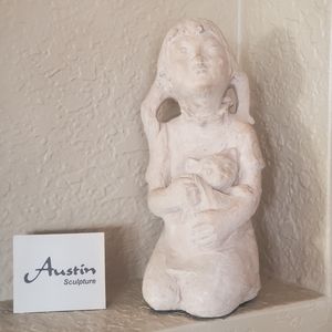 Vintage Austin Sculpture 'Friends'